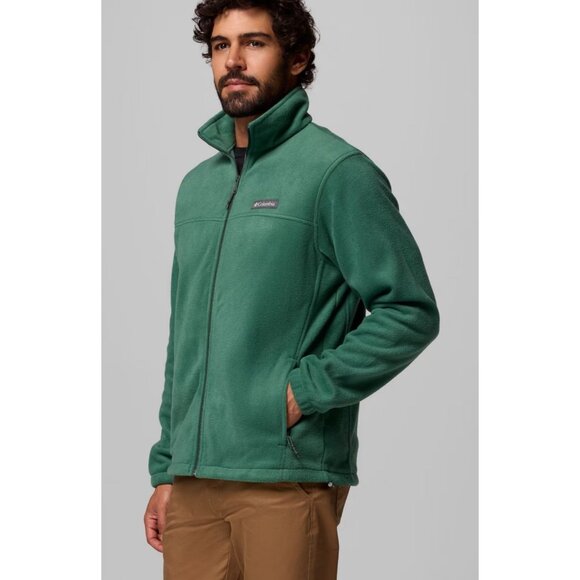 Columbia Steens Mountain Full Zip Fleece Jacket Green SZ XL - Picture 2 of 10